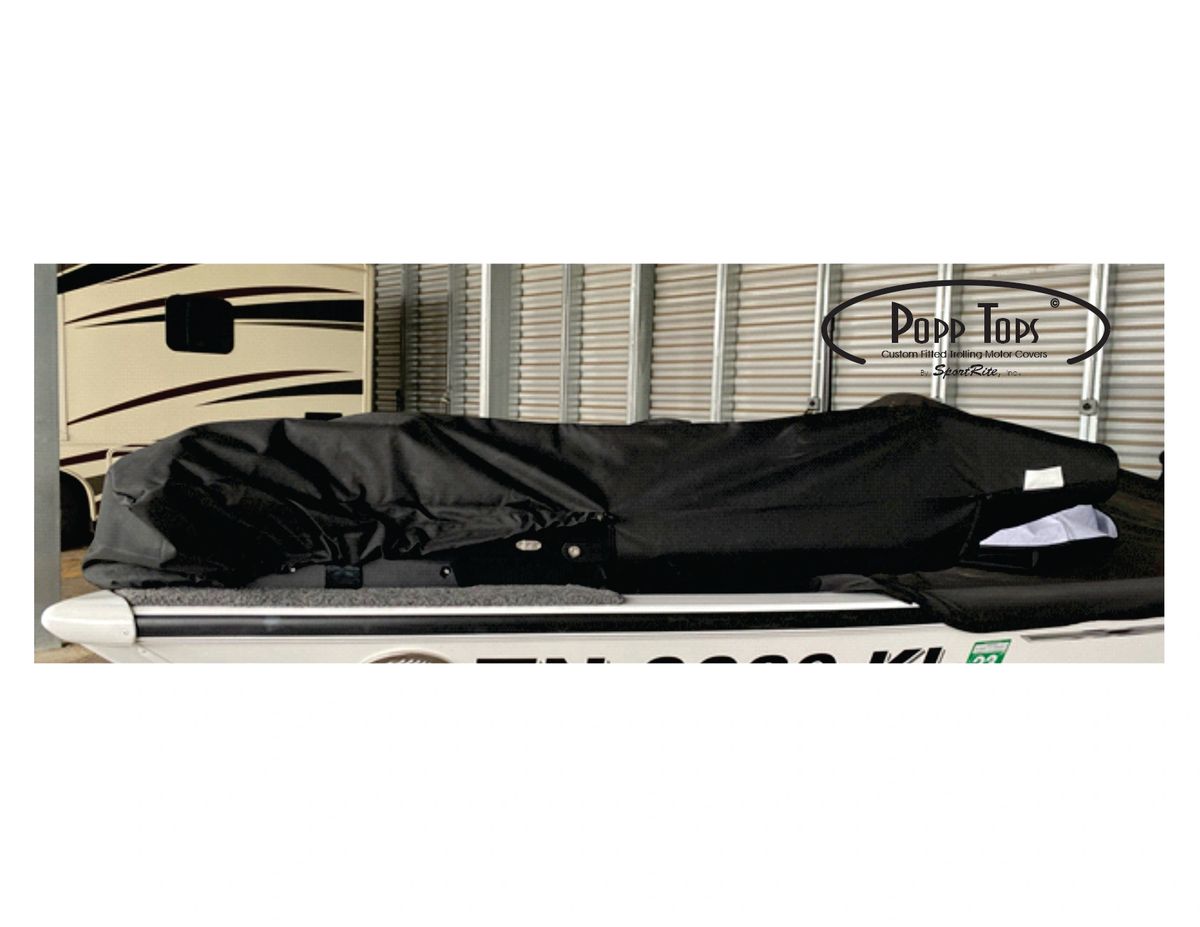 Garmin Force Trolling Motor Cover by PoppTops Custom Covers.